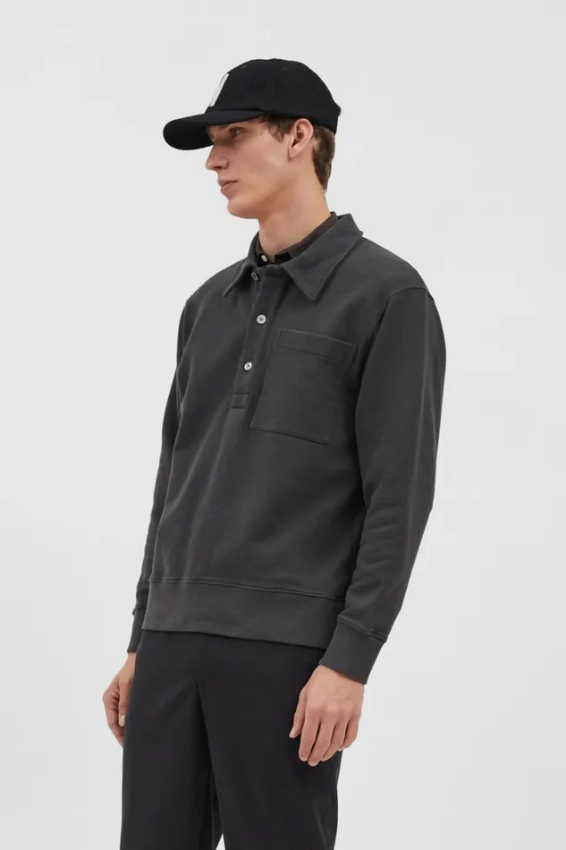 Men Norse Projects Caps Wool Sports Cap Black