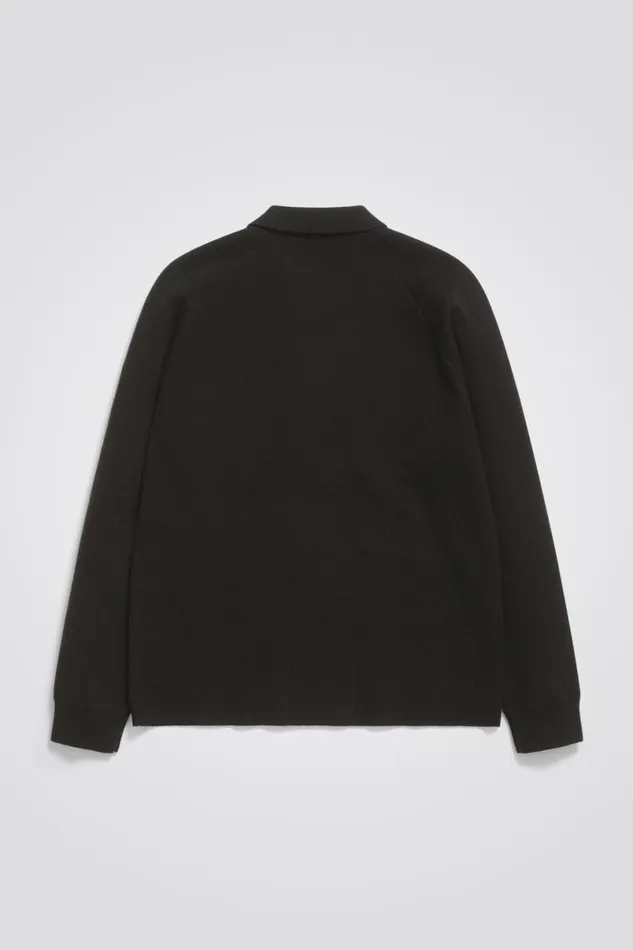 Men Norse Projects Knitwear Bjarne Milano Full Zip Jacket Beech Green