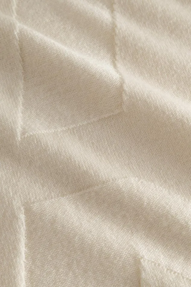 Men Norse Projects Knitwear Hybrid Merino Monogram Ecru