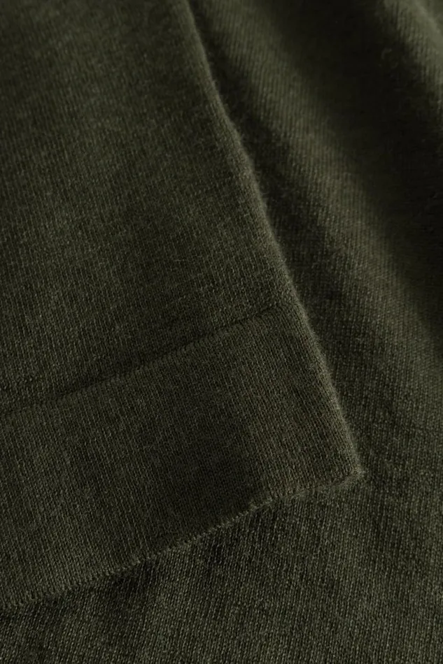 Men Norse Projects Knitwear Jon Tech Merino SS Polo Army Green