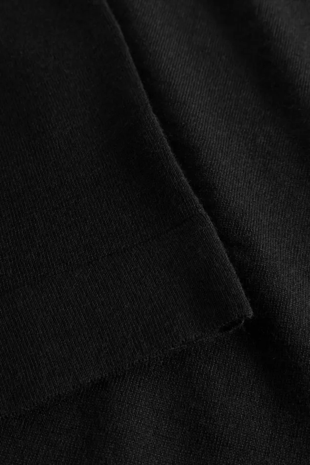 Men Norse Projects Knitwear Jon Tech Merino SS Polo Black
