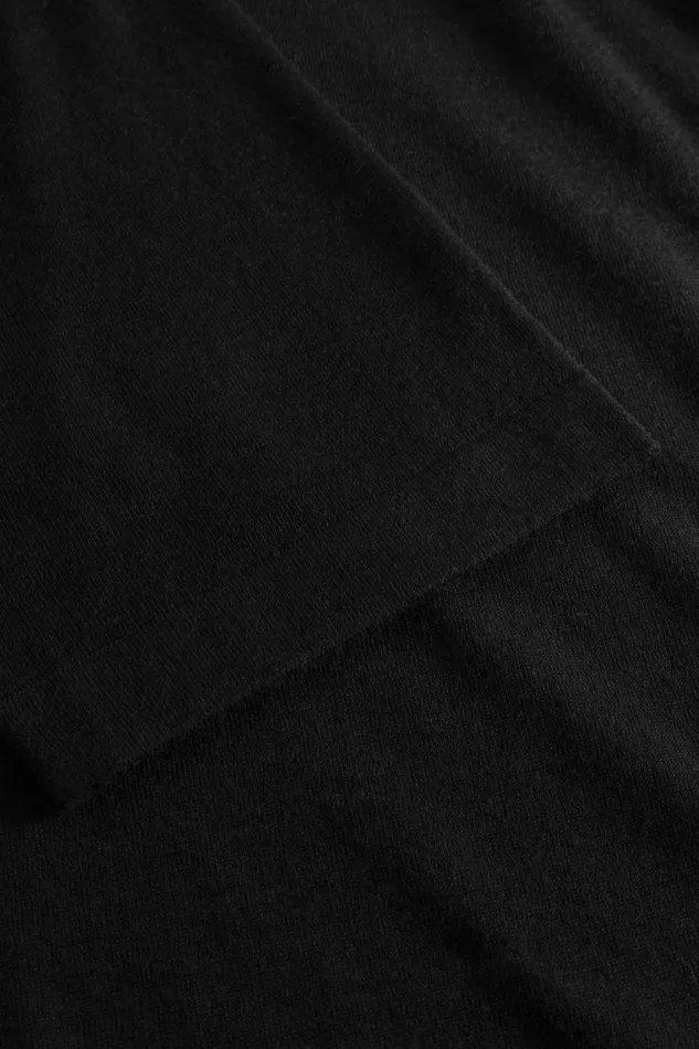 Men Norse Projects Knitwear Jon Tech Merino SS Polo Black