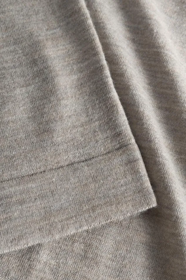 Men Norse Projects Knitwear Jon Tech Merino SS Polo Sand