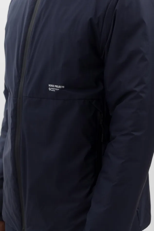 Men Norse Projects Outerwear Alta Light Pertex Dark Navy