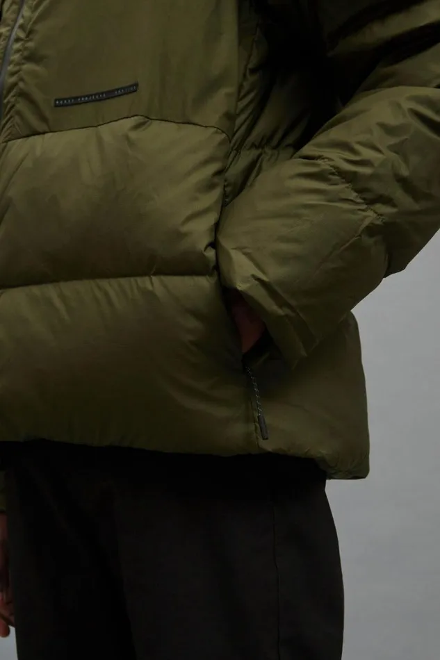 Men Norse Projects Outerwear Asger Pertex Quantum Down Jacket Army Green