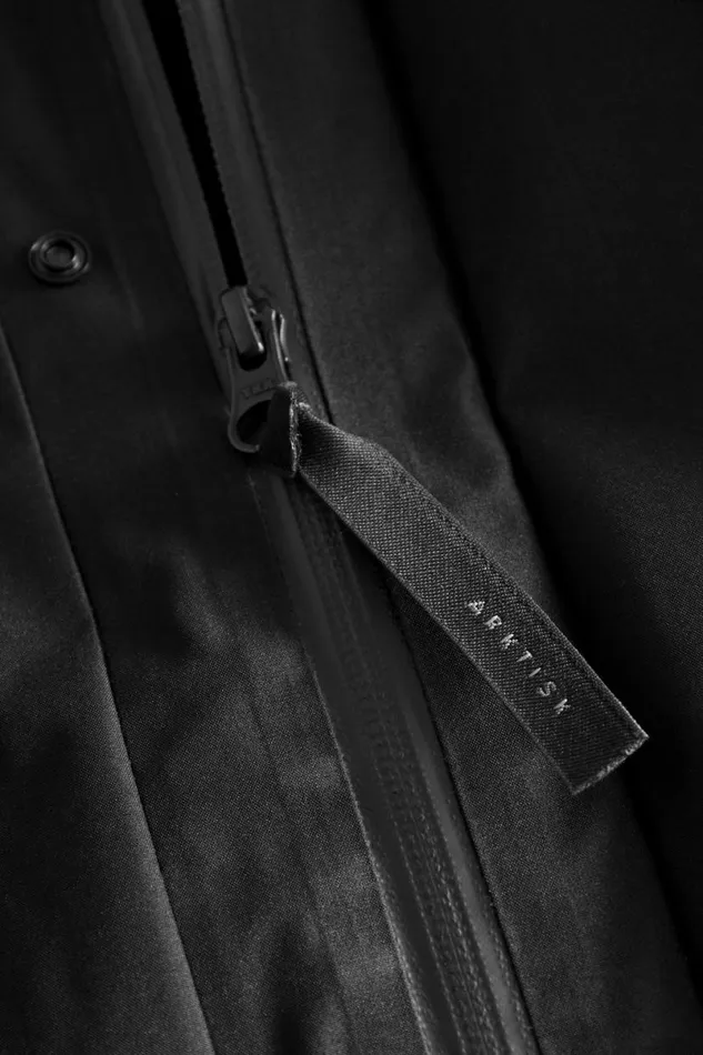 Men Norse Projects Outerwear GoreTex 3L Hooded Parka Jacket Black