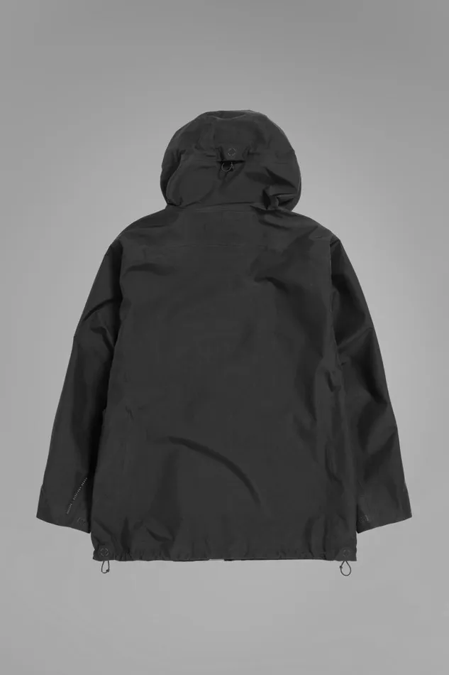 Men Norse Projects Outerwear GoreTex 3L Hooded Parka Jacket Black