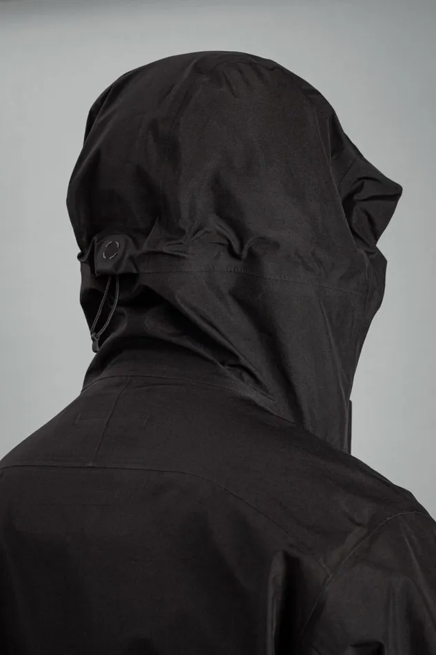 Men Norse Projects Outerwear GoreTex 3L Hooded Parka Jacket Black