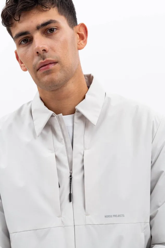 Men Norse Projects Outerwear Jens GoreTex Infinium 20 Marble White