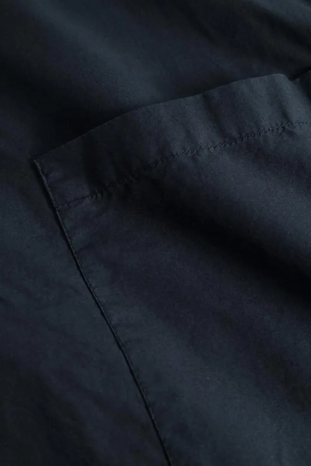 Men Norse Projects Outerwear Nilas Typewriter Work Jacket Dark Navy