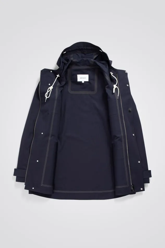 Men Norse Projects Outerwear Nunk Rain Dark Navy