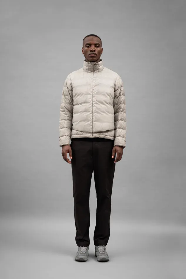 Men Norse Projects Outerwear Pasmo Rip Down Jacket Lucid White