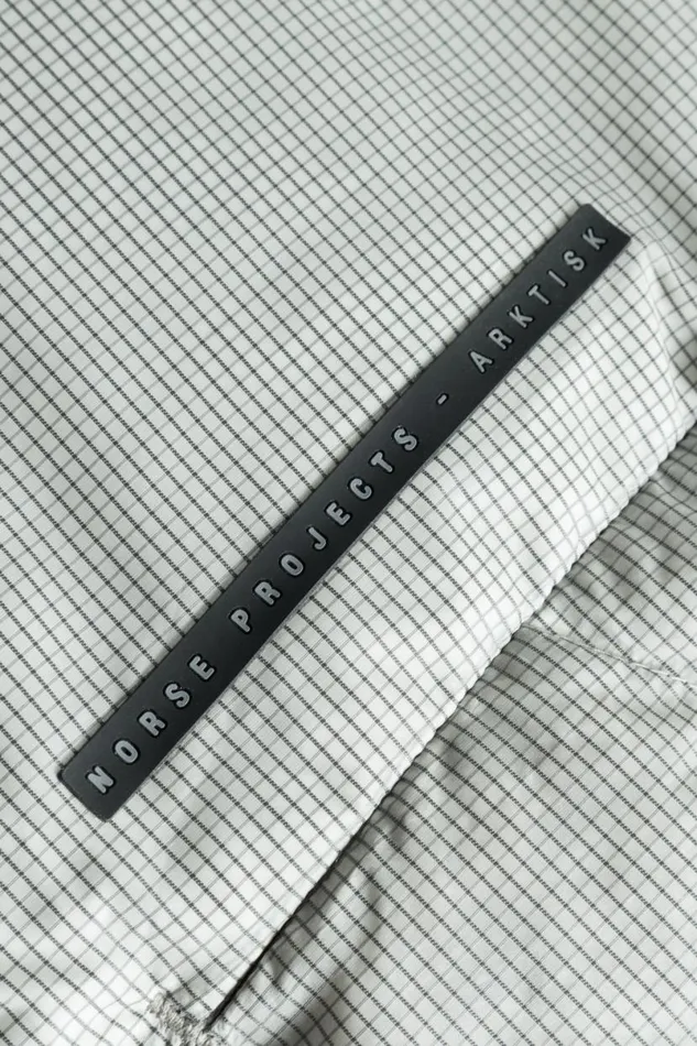 Men Norse Projects Outerwear Pasmo Rip Down Jacket Lucid White