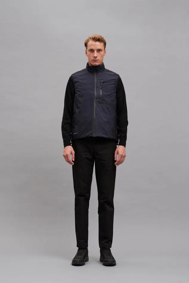 Men Norse Projects Outerwear Pertex Quantum Midlayer Vest Dark Navy