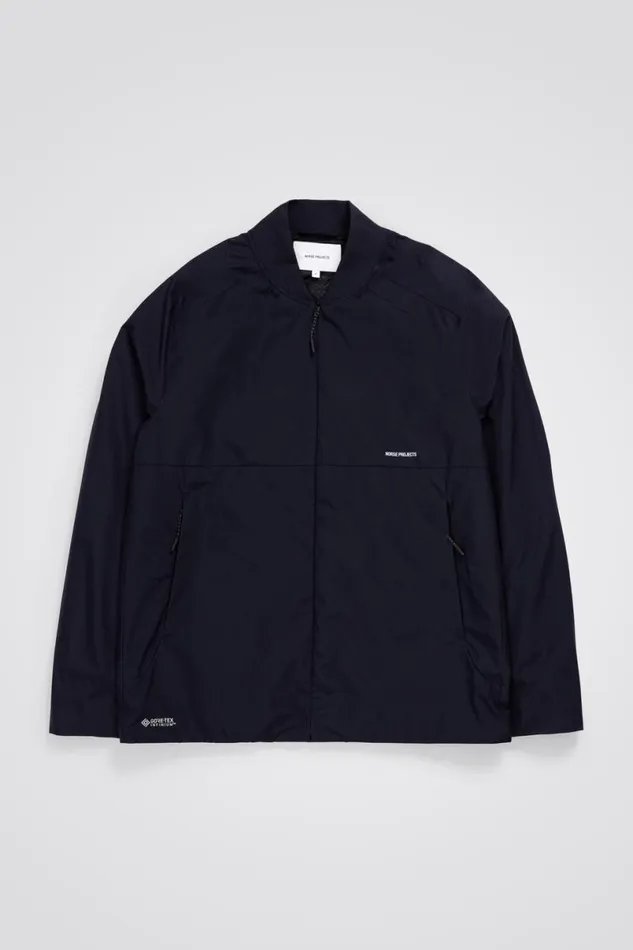 Men Norse Projects Outerwear Ryan GoreTex Infinium Dark Navy