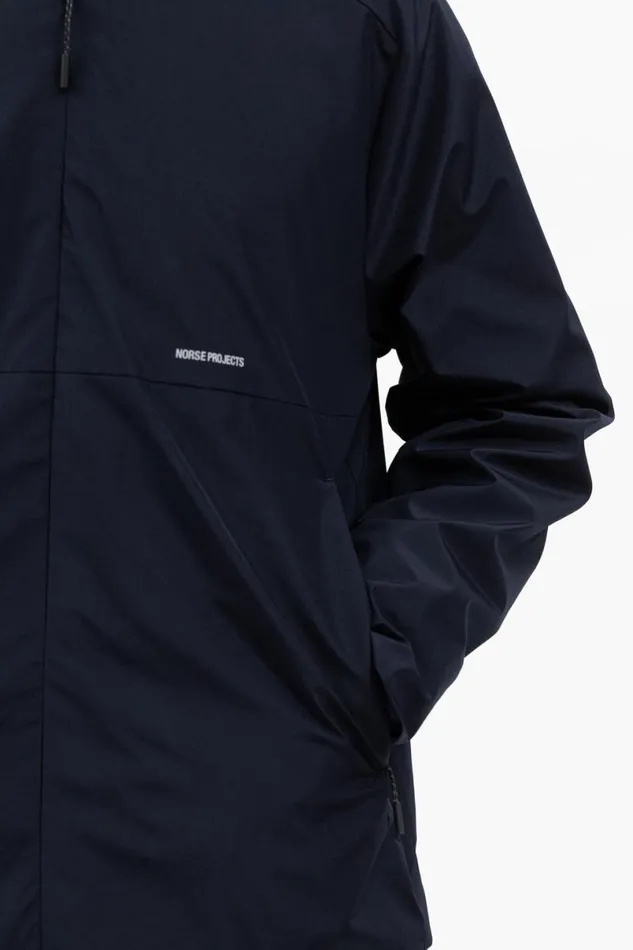 Men Norse Projects Outerwear Ryan GoreTex Infinium Dark Navy