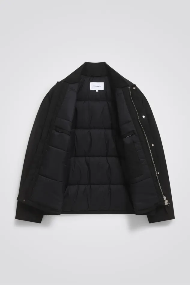 Men Norse Projects Outerwear Ryan Military Bomber Jacket Black