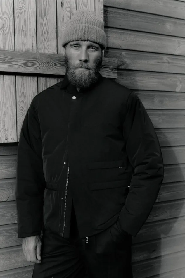 Men Norse Projects Outerwear Ryan Military Bomber Jacket Black
