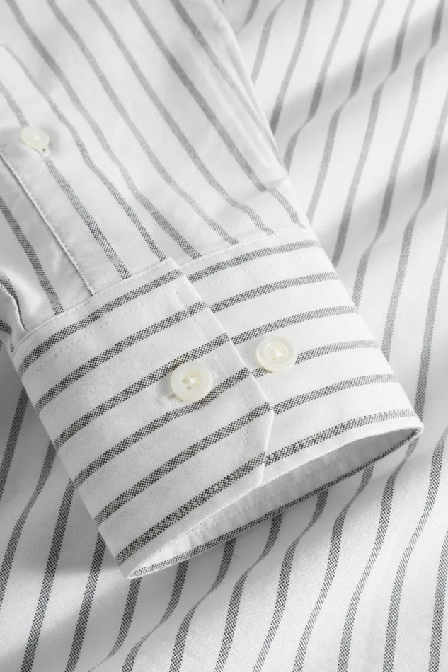 Men Norse Projects Shirting Algot Oxford Monogram Shirt Spruce Green