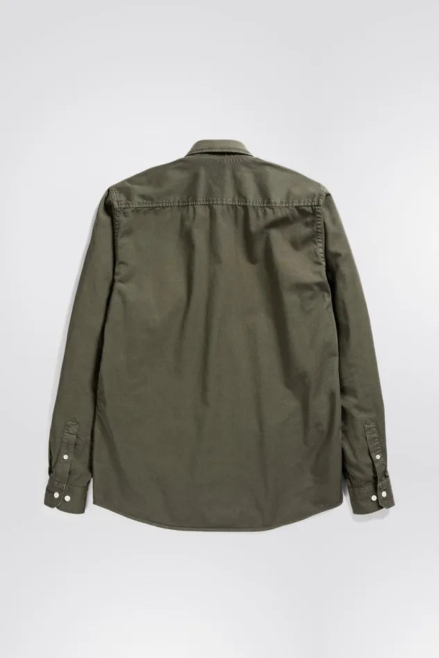 Men Norse Projects Shirting Anton Light Twill Shirt Beech Green