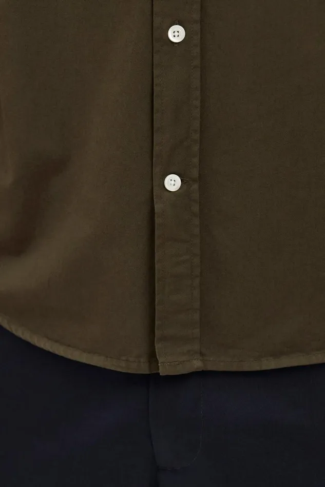 Men Norse Projects Shirting Anton Light Twill Shirt Beech Green
