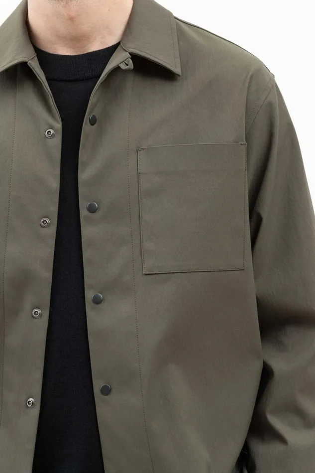 Men Norse Projects Shirting Carsten Solotex Twill Shirt LS Beech Green