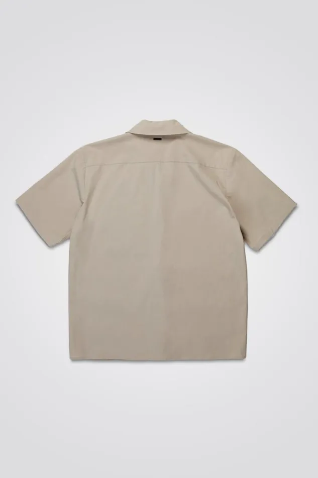 Men Norse Projects Shirting Carsten Travel Light Light Khaki