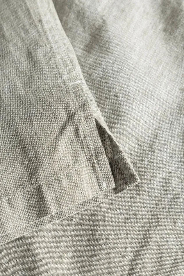 Men Norse Projects Shirting Ivan Relaxed Cotton Linen SS Shirt Ivy Green