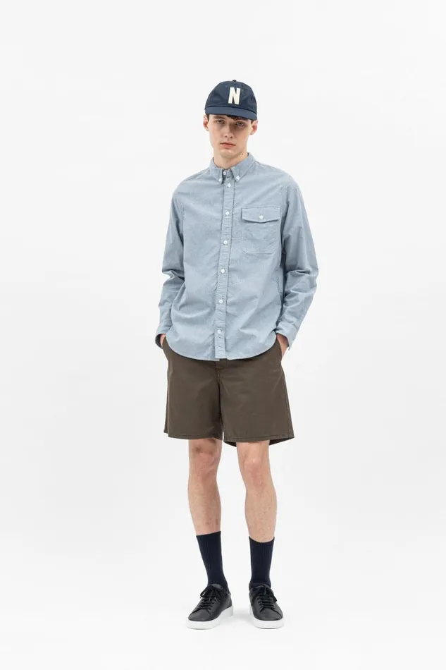 Men Norse Projects Shorts Aros Regular Light Shorts Beech Green