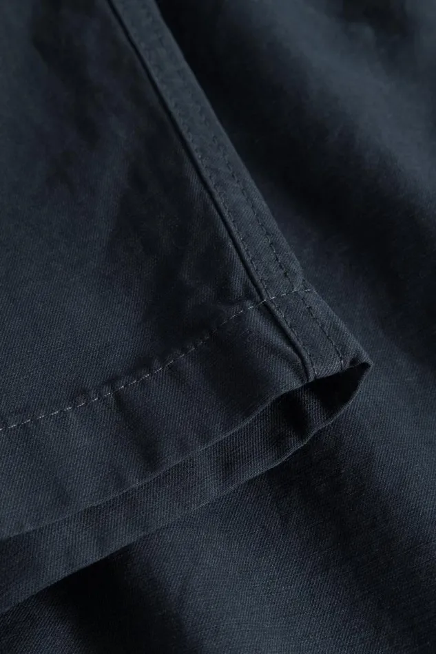 Men Norse Projects Shorts Ezra Relaxed Cotton Linen Short Dark Navy