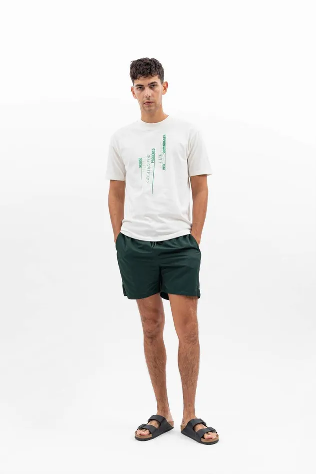 Men Norse Projects Shorts Hauge Swimmers Deep Sea Green