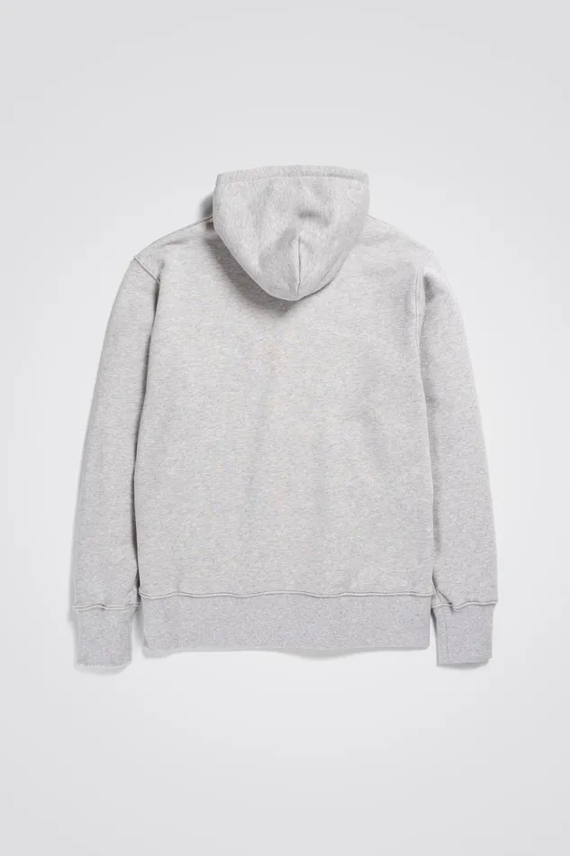 Men Norse Projects Sweatshirts Arne Logo Hoodie Light Grey Melange