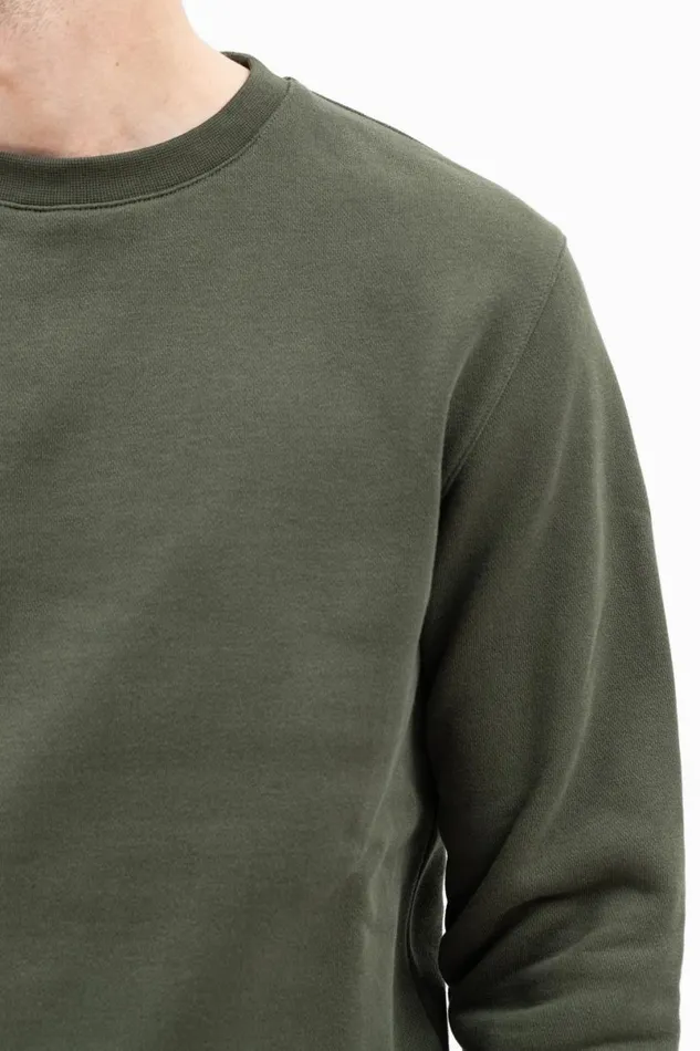 Men Norse Projects Sweatshirts Vagn Classic Crew Army Green