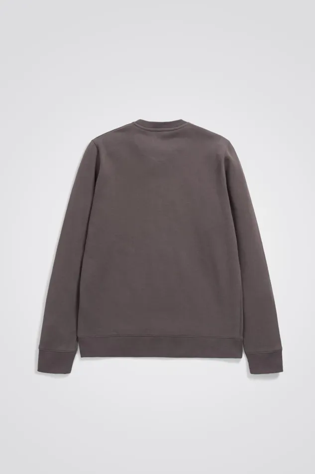 Men Norse Projects Sweatshirts Vagn Classic Crew Heathland Brown