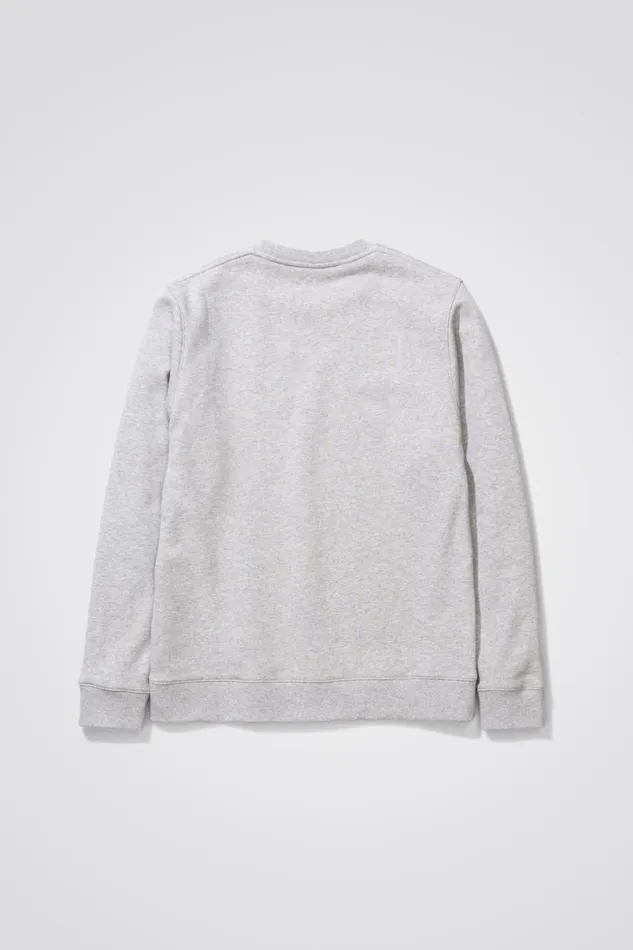 Men Norse Projects Sweatshirts Vagn Classic Crew Light Grey Melange