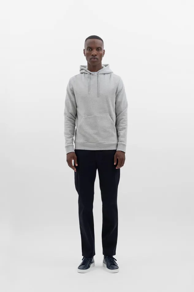 Men Norse Projects Sweatshirts Vagn Classic Hoodie Light Grey Melange