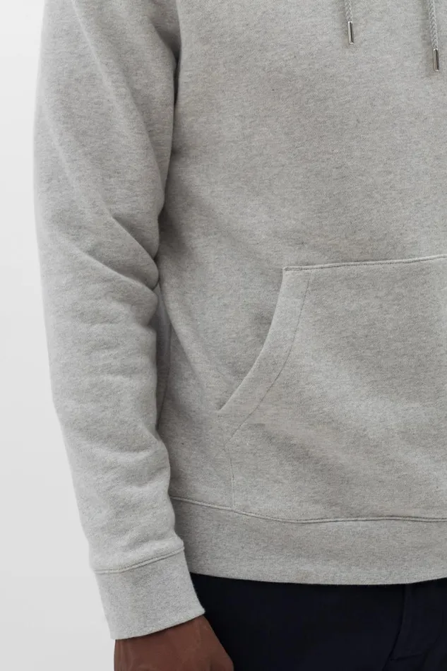 Men Norse Projects Sweatshirts Vagn Classic Hoodie Light Grey Melange