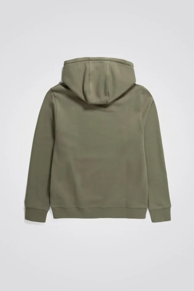 Men Norse Projects Sweatshirts Vagn Classic Hoodie Sediment Green