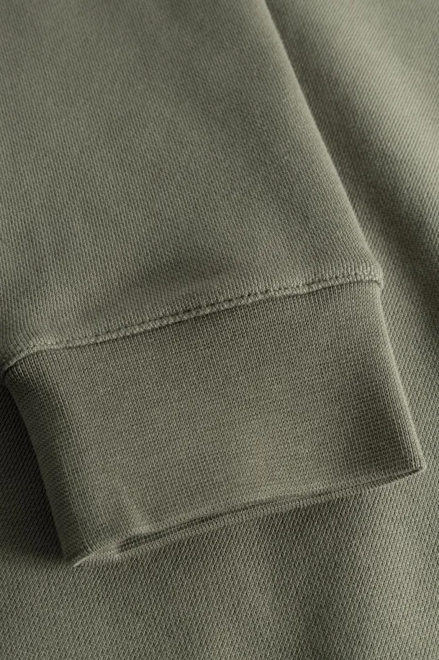 Men Norse Projects Sweatshirts Vagn Classic Hoodie Sediment Green