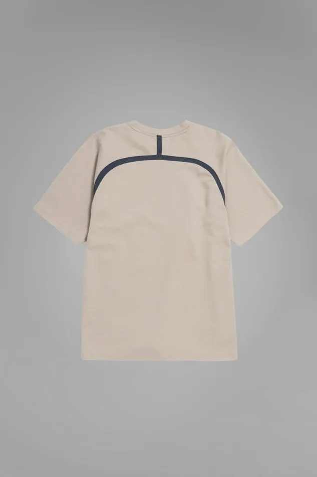 Men Norse Projects TShirts Cordura Tech Tshirt Mid Khaki