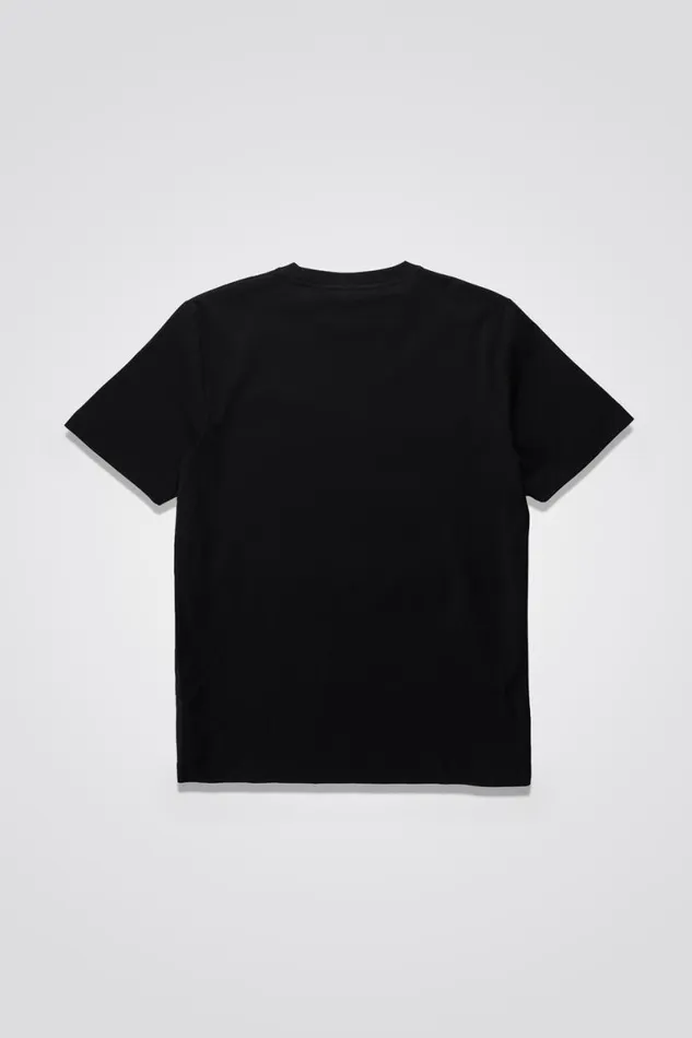 Men Norse Projects TShirts Jakob Interlock Nn Print TShirt Black