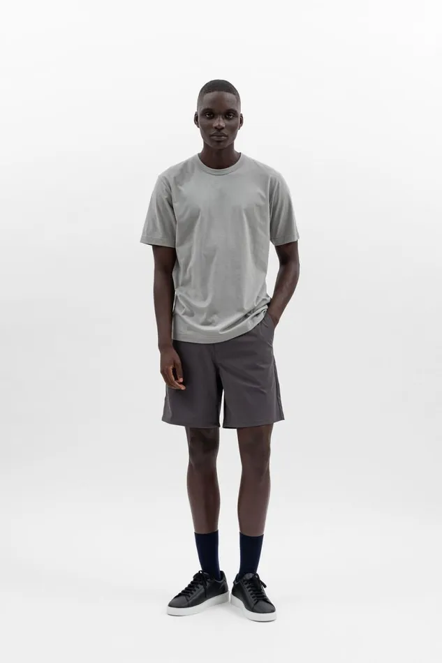 Men Norse Projects TShirts Joakim Tech Standard SS Mid Khaki