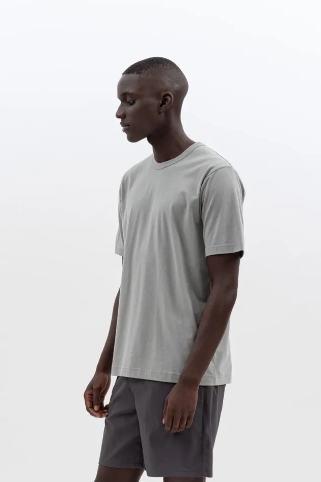 Men Norse Projects TShirts Joakim Tech Standard SS Mid Khaki