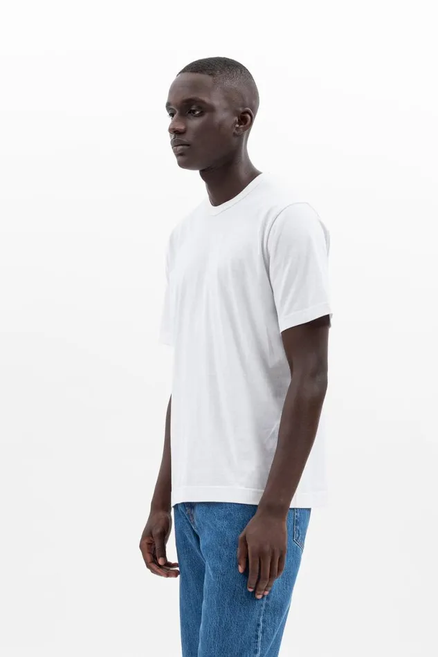 Men Norse Projects TShirts Joakim Tech Standard SS White
