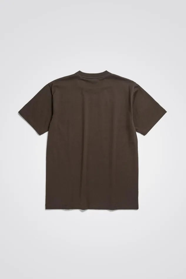 Men Norse Projects TShirts Johannes Logo Tshirt Beech Green