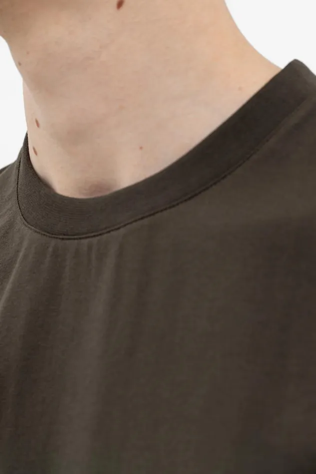 Men Norse Projects TShirts Johannes Logo Tshirt Beech Green