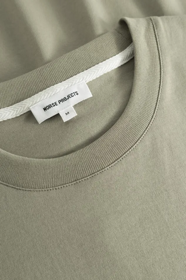 Men Norse Projects TShirts Johannes Logo Tshirt Clay