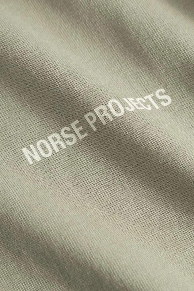 Men Norse Projects TShirts Johannes Logo Tshirt Clay