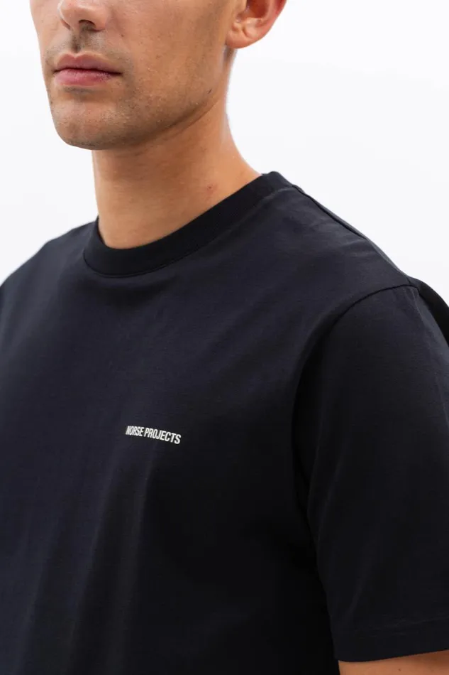 Men Norse Projects TShirts Johannes Logo Tshirt Dark Navy