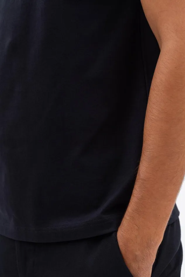 Men Norse Projects TShirts Johannes Logo Tshirt Dark Navy